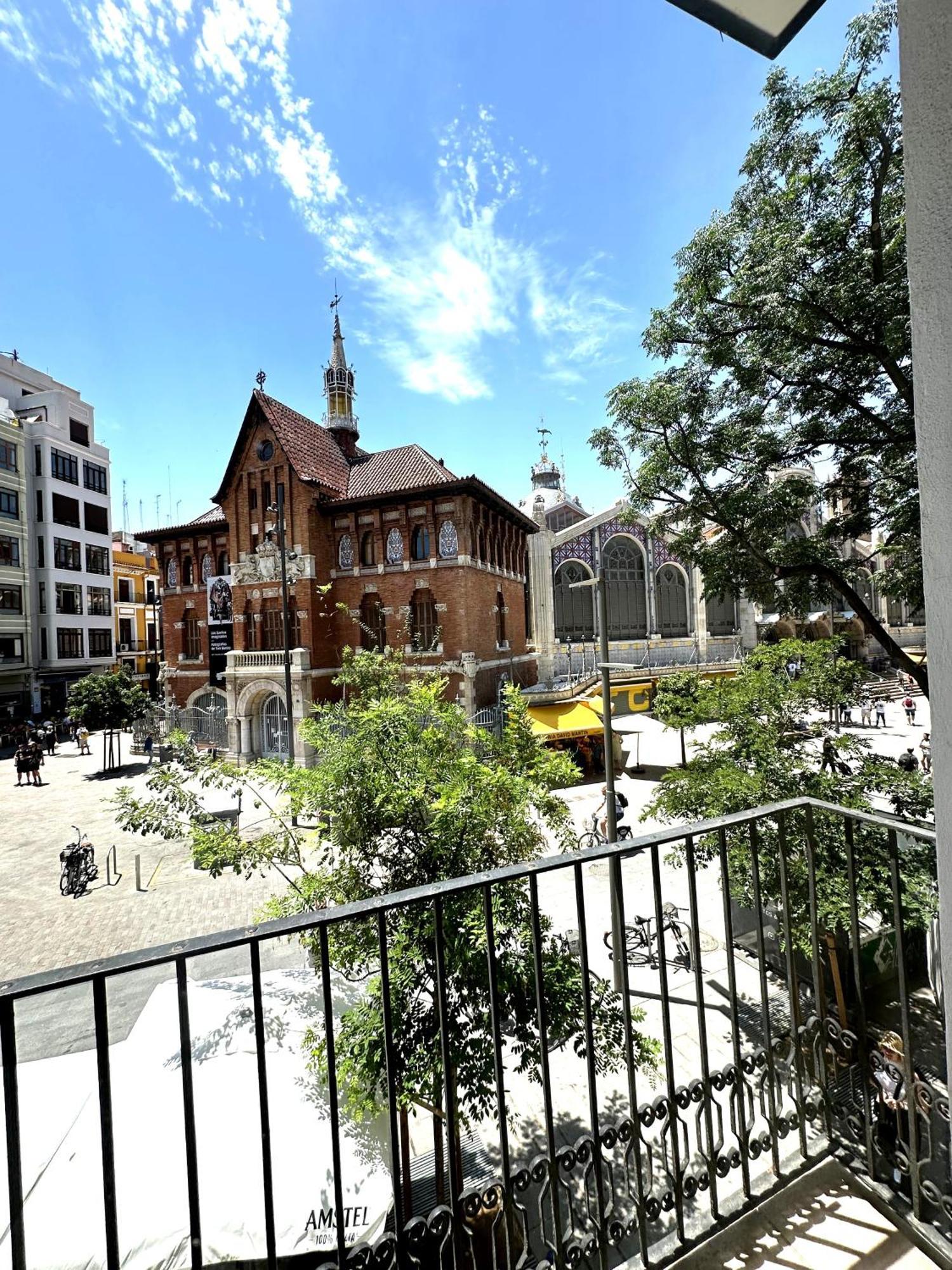Mercado Central Suites Valencia Bagian luar foto